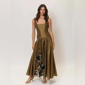 Hutch Ridge Drop Waist Maxi Dress